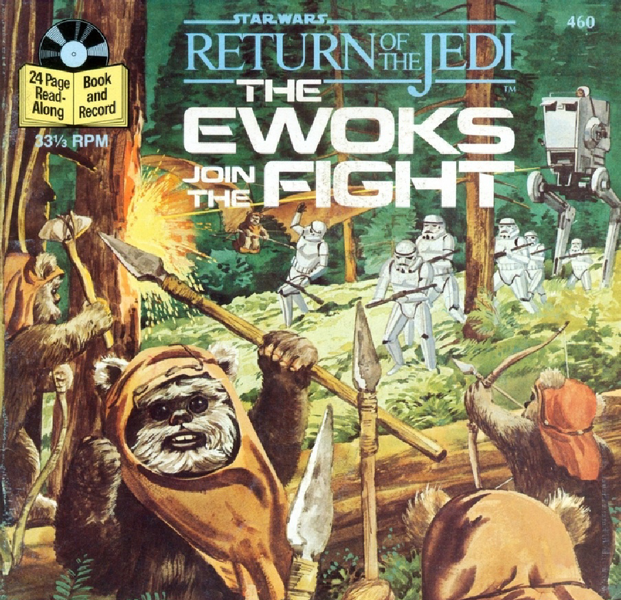 Return of the Jedi - The Ewoks Join the Fight (01),绘本,绘本故事,绘本阅读,故事书,童书,图画书,课外阅读